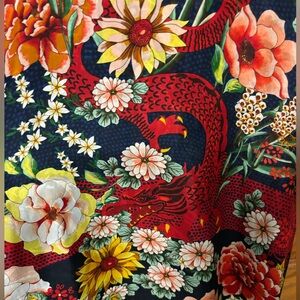 New Johnny Was “Red Dragon” Silk Kimono